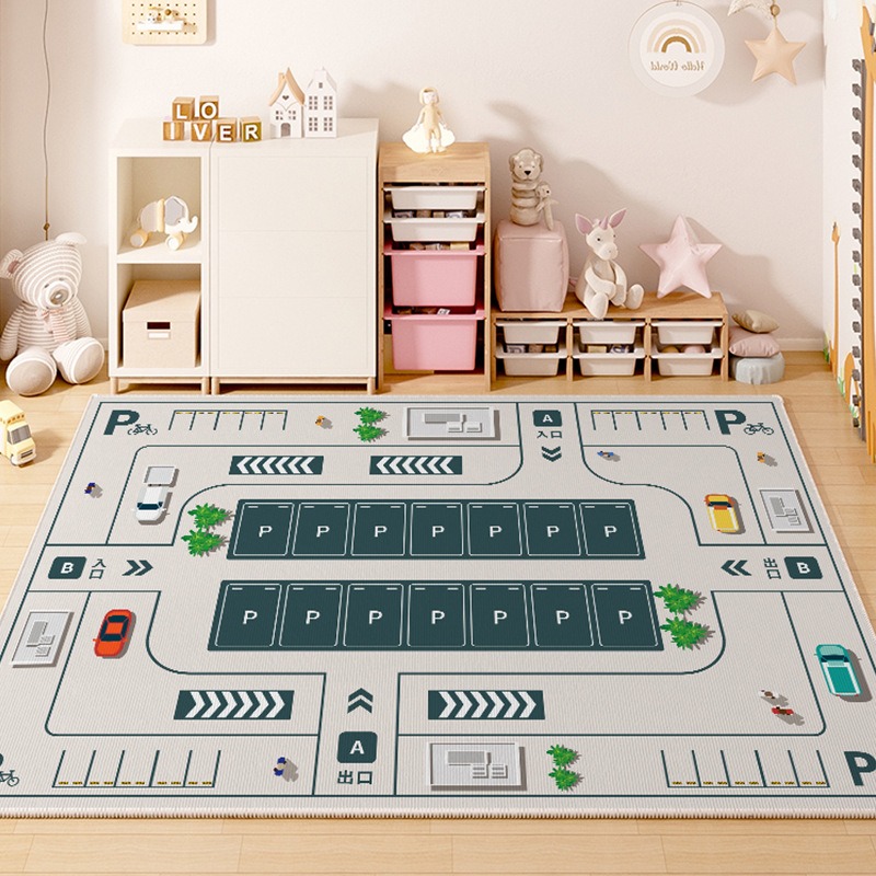 Home Bathroom Plan - 어린이 카펫 도시 계획 등반 매트