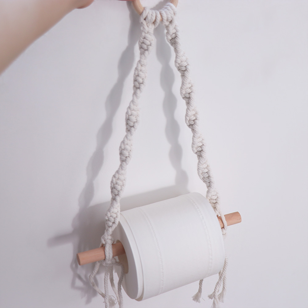 Toilet Paper Holder - 북유럽 스타일 보헤미안 종이 타월 걸이
