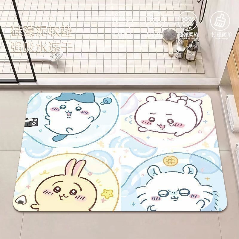 Home One Bathroom - 애니메이션 Chiikawa Hachiware Usagi 규조토 진흙