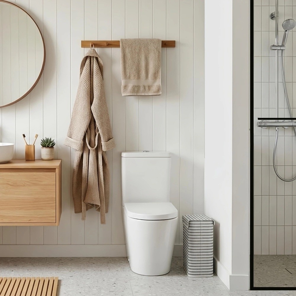뚜껑이 있는 접이식 화장지 홀더 공간 절약형 욕실 티슈 - Toilet Paper Holder 리뷰 및 가격