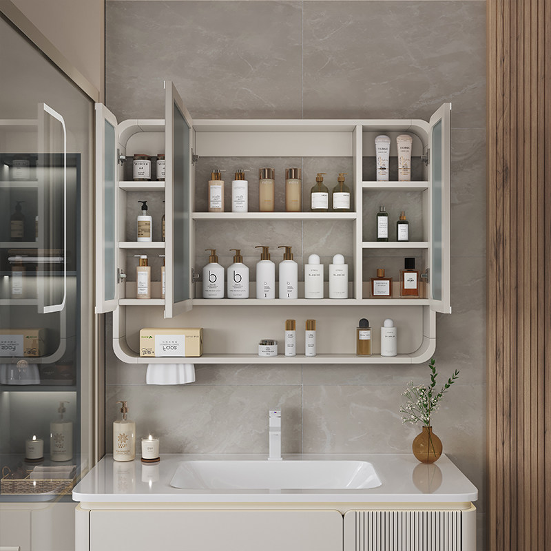 정리함 거울 욕실 캐비닛 수납 선반 종이 장식품 스킨케 - Home Bathroom Furniture 리뷰 및 가격