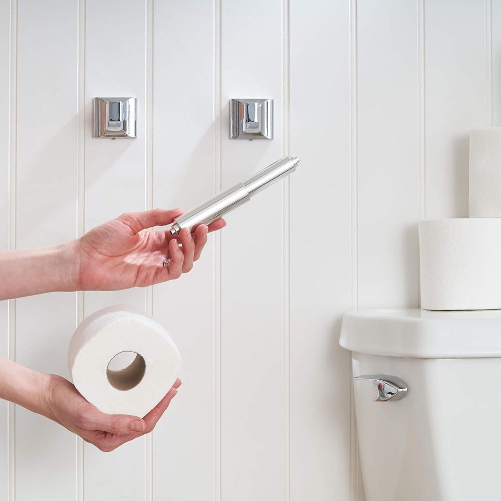 스프링 장착 화장지 롤 홀더 교체품, 크롬 - Toilet Paper Holder 리뷰 및 가격