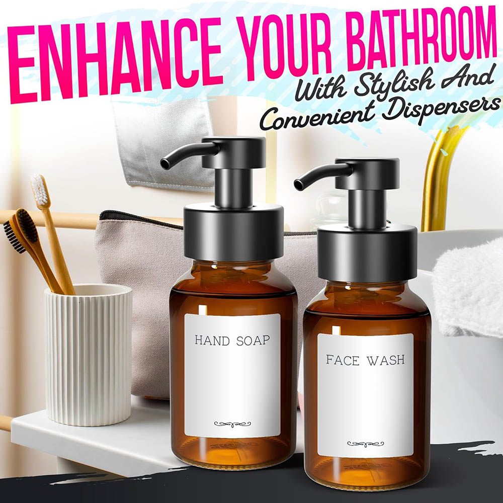 거품 비누 디스펜서, 8.5 fl oz / 250ml  - Zara Home Bathroom Accessories 리뷰 및 가격