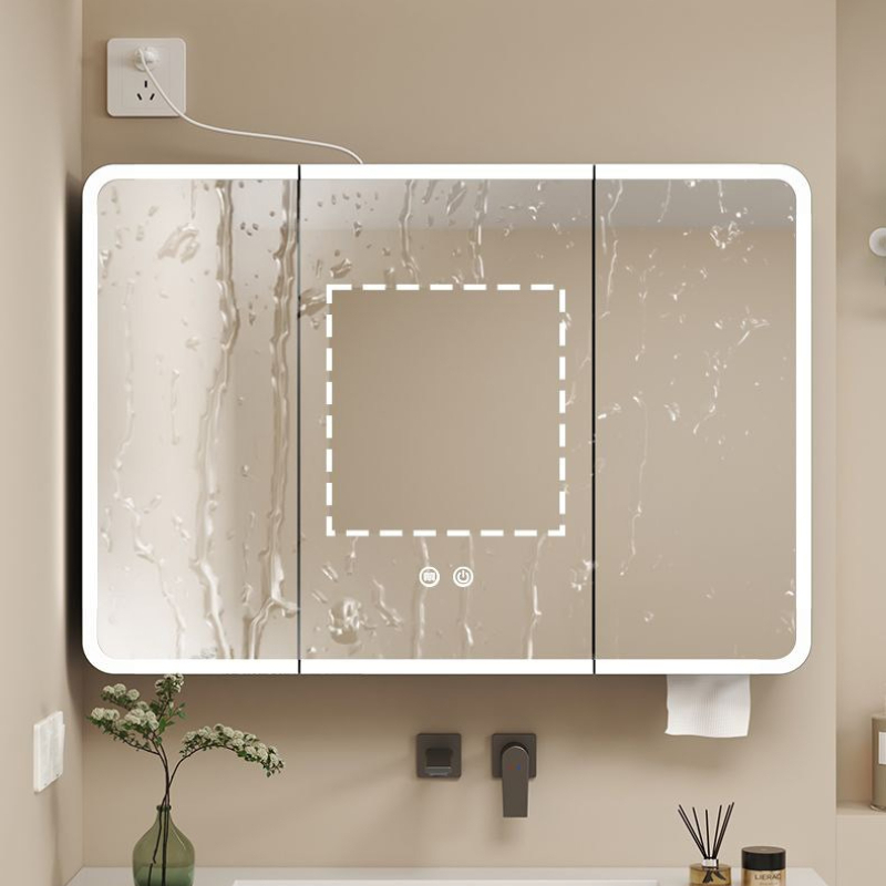 LED 스마트 욕실 거울 캐비닛 벽걸이 김서림 방지 화 - Home Bathroom Furniture 리뷰 및 가격