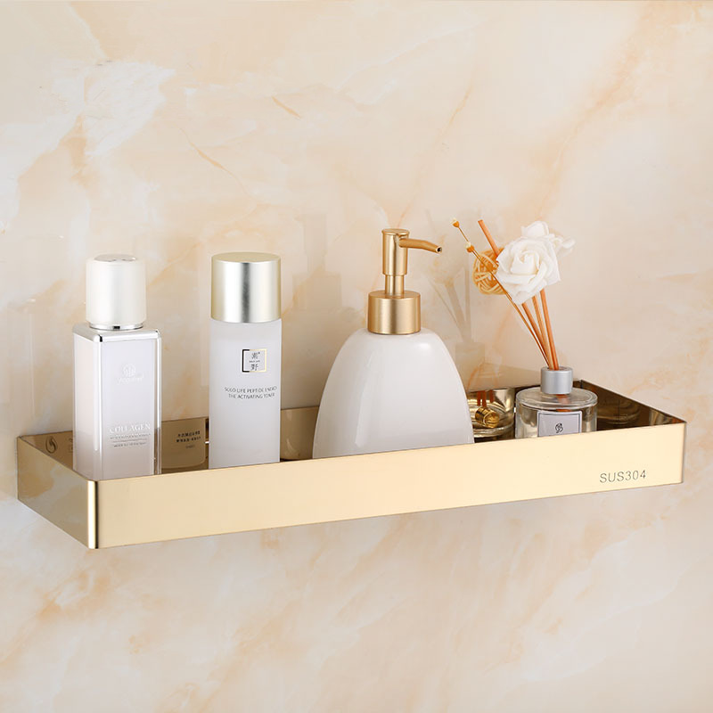 욕실 선반 스테인레스 스틸 골드 샤워 랙 코너 선반 광 - Home Bathroom Furniture 리뷰 및 가격