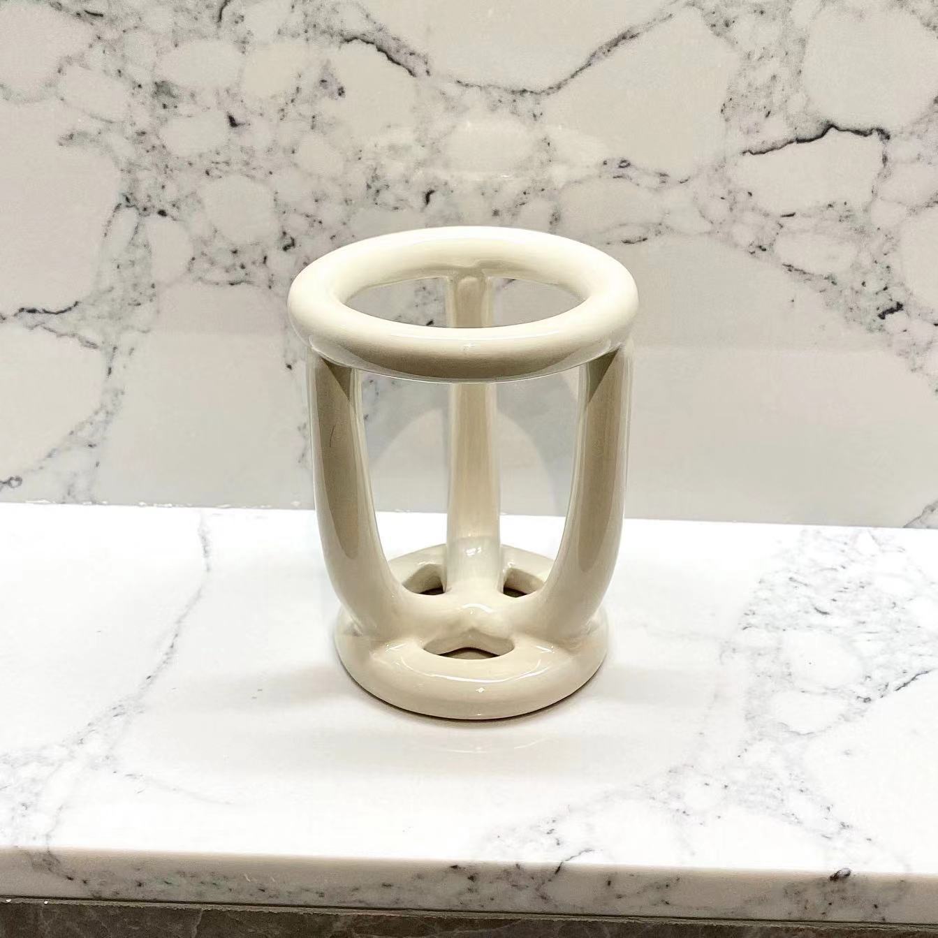 북유럽 욕실 세라믹 칫솔 홀더 치약 랙 욕실 용품 데스 - Zara Home Bathroom Accessories 리뷰 및 가격