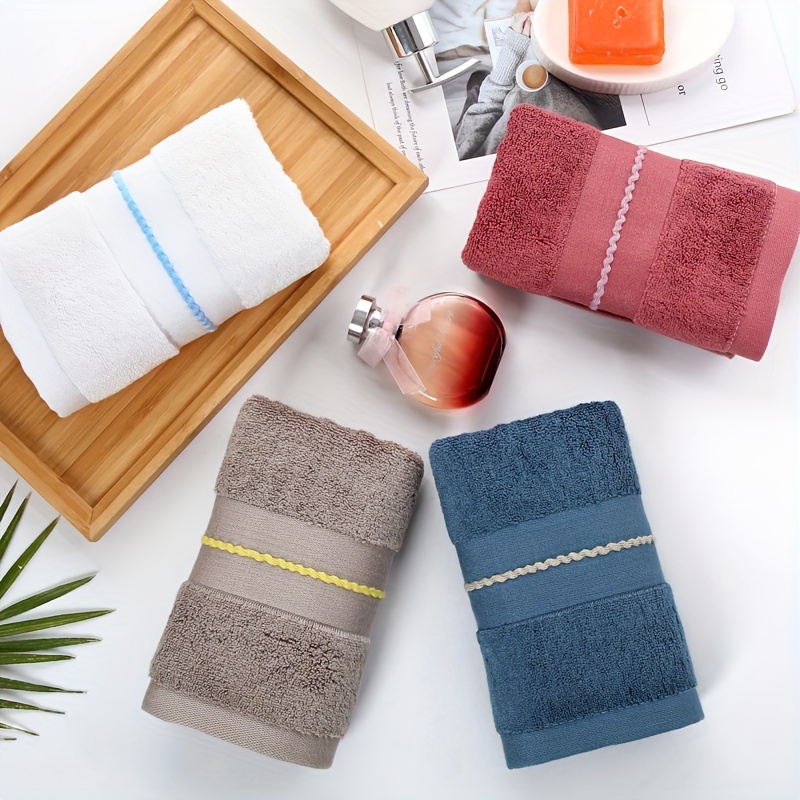 대나무 욕실 타월 세트 - 부드러운 자수 34x74cm - Zara Home Bathroom Accessories 리뷰 및 가격